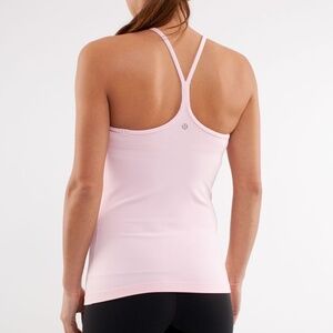 Lululemon power Y tank pink